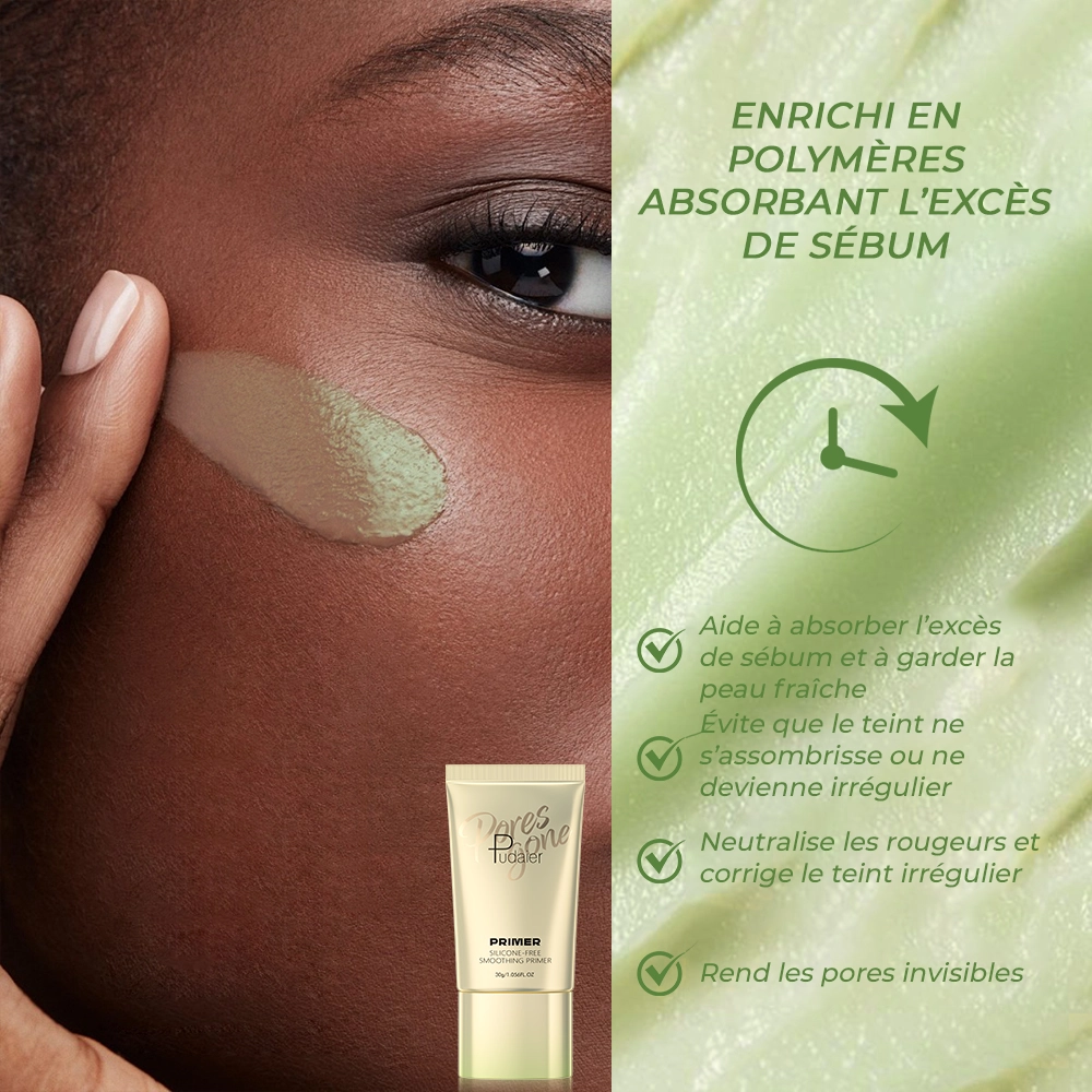 Base de teint qui absorbe le s&eacute;bum